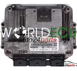 MOTORSTEUERGERÄT ECU STEUERGERAT FORD FOCUS 1.6 TDCI, BOSCH 0 281 012 486, 0281012486, 6BUB, 5M51-12A650-LB, 5M5112A650LB
