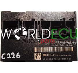 CENTRALINA VOLKSWAGEN HELLA 5DK00906420, 5DK009064-20, 5DK 009 064-20, 3C0959433R, 3C0 959 433 R - C226, C228