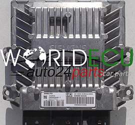 ECU ENGINE CONTROLLER CITROEN PEUGEOT 2.0 HDI SIEMENS VDO 5WS40264E-T, 5WS40264ET, SW9661835480, HW9655534080, SID803A
