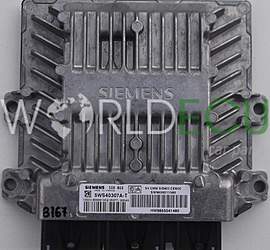 CITROEN PEUGEOT 2.0 HDI SIEMENS 5WS40307A-T, 5WS40307AT, SW 9659211580, HW 9655041480, SID803