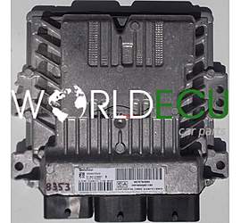 CENTRALINA MOTORE CITROEN C4, PEUGEOT 508 1.6 HDI, S180123001 E, S180123001E, SID807EVO, HW9666681180, 96760880