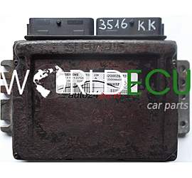 ECU CENTRALITA DE MOTOR RENAULT MEGANE SCENIC 1.6 SIEMENS SIRIUS 32N S110137001 A, 110137001, 8200028833, 8200044437