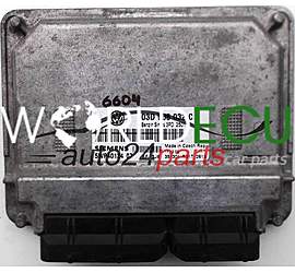 CENTRALINA MOTORE VW VOLKSWAGEN POLO 1.2 03D906032C, 03D 906 032 C, SIEMENS 5WP40124 07, 5WP4012407