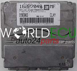MOTORSTEUERGERÄT ECU STEUERGERAT OPEL ASTRA G DELCO 16227049 MF, 16227049MF, D98003, CLXY