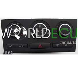 RISCALDAMENTO E PANNELLO DI CONTROLLO ARIA CONDIZIONATA INTERRUTTORE CLIMATRONIC SAAB 9-3 12772892 BA / 12772892BA / ACC407-C-SEAT / ACC407CSEAT