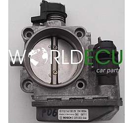 CORPO FARFALLATO MERCEDES BOSCH 0 205 003 046, 0205003046, 112 141 00 25, 1121410025