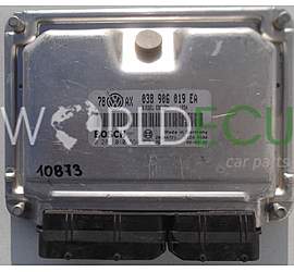 CENTRALINA MOTORE VW VOLKSWAGEN PASSAT 1.9 TDI 038906019EA, BOSCH 0 281 010 554, 0281010554, 26SA4721