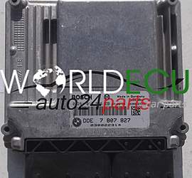 CENTRALINA MOTORE BMW 3 BOSCH 0 281 013 536, 0281013536, DDE 7 807 827, DDE7807827, 7807827