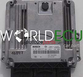 CALCULATEUR MOTEUR RENAULT MASTER 2.3 DCI BOSCH 0 281 030 577, 0281030577, 237102265R, 237104134R