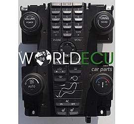 CONTROL PANEL CD RADIO CLIMATRONIC  VOLVO 30739250 / 07WC27-1