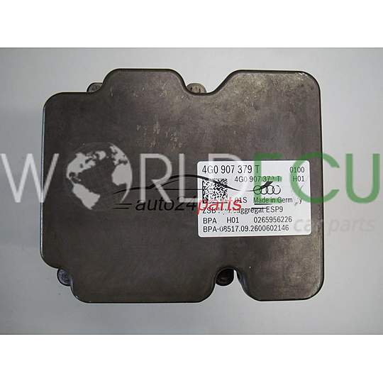 BOMBA DE ABS AUDI BOSCH 0 265 244 293, 0265244293, 4G0614517AM, 4G0907379T, 0265956226