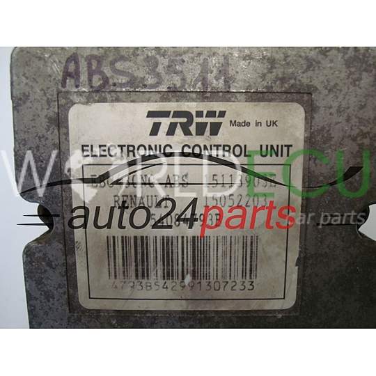 ABS POMPA CENTRALINA RENAULT TRAFIC 8200511146, 93857506, 15052203