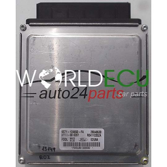 MOTORSTEUERGERÄT ECU STEUERGERAT FORD MONDEO 6S71-12A650-FA, 6S7112A650FA, 28048630, R0411C052A
