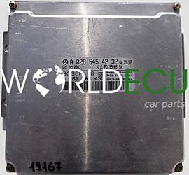 CENTRALINA MOTORE MERCEDES C CLASS W202 1.8, BOSCH 0 261 206 455, 0261206455, A 028 545 42 32, A0285454232