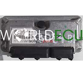 CENTRALINA DO MOTORE SKODA FABIA 1.4 03C906024B, 03C 906 024 B, BENZIN 4HV 0896 H05, 61601.393.03 CR1, 6160139303, IAW 4HV.B