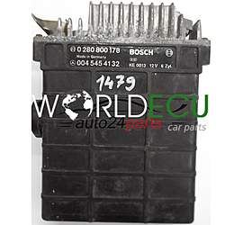 ECU ENGINE CONTROLLER MERCEDES W124 W126 2.6 E A0045454132, 0045454132, A 004 545 4132, BOSCH 0280800178, 0 280 800 178