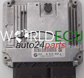 CENTRALINA MOTORE BMW 320 2.0 D BOSCH 0 281 017 520, 0281017520, DDE 8 512 047, DDE8512047, 8512047