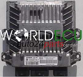 ECU ENGINE CONTROLLER CITROEN PEUGEOT  1.4 HDI SIEMENS 5WS40111E-T, 5WS40111ET, SW9654925380, HW9648624280, SID804
