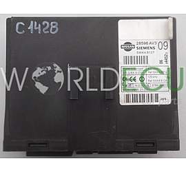 Centralina modulo comfort NISSAN PRIMERA SIEMENS 5WK4 8127, 5WK48127, 28596 AV3, 28596AV3