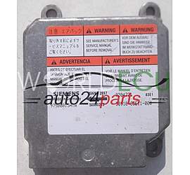 Centralina airbag OPEL AGILA SIEMENS 5WK4 2897, 5WK42897, 38910-83E11-000, 3891083E11000