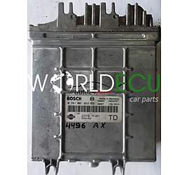 ECU ENGINE CONTROLLER NISSAN BOSCH 0281001859, 0 281 001 859, 237107F407, 23710-7F407 TD, ECCS-052