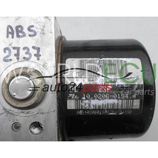 ABS POMPA CENTRALINA PEUGEOT 206 9655960880, 10.0206-0194.4, 10020601944, 10.0960-1150.3, 10096011503