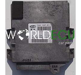 CALCULATEUR MOTEUR PEUGEOT 206 MAGNETI MARELLI IAW 1AP.81, IAW1AP81, 16301.794, 16301794, 9639907880
