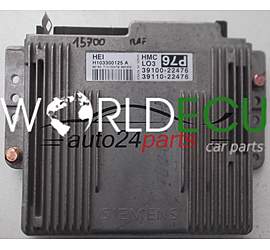 CENTRALINA DO MOTORE HYUNDAI SIEMENS H103300125 A, H103300125A, 39100-22476, 3910022476, 39110-22476, 3911022476