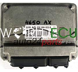 CENTRALINA MOTORE VOLKSWAGEN POLO 1.2 SIEMENS VDO 5WP40808 04, 5WP4080804, 03E 906 023 B, 03E906023B