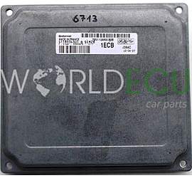 Engine control unit - ECU controllers FORD FOCUS 2.0 TDCI SIEMENS S118934301 B, S118934301B, FoMoCo 7M51-12A650-BDB, 7M5112A650BDB, 1ECB, SIM28