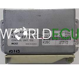 ECU ENGINE CONTROLLER KIA SHUMA 1.8 BOSCH M 261 204 730, M261204730, 261204730, 1268301320