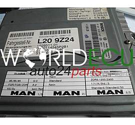 БЛОК УПРАВЛЕНИЯ ДВИГАТЕЛЕМ MAN BOSCH 0 281 010 347,  0281010347, L20 9Z24, 51.11 616-7146, 51116167146