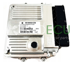 MOTORSTEUERGERÄT ECU STEUERGERAT OPEL CORSA D 1.3 CDTI Z13DTJ MAGNETI MARELLI MJD 6O3.S3, MJD6O3S3, MJD603S3, GM 55198930 CN, 71600.163.02 7160016302