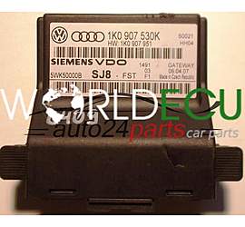 Centralina GATEWAY VOLKSWAGEN AUDI SIEMENS 5WK50000B 1K0907530K 1K0 907 530 K - C409
