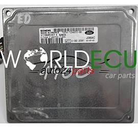 MOTORSTEUERGERÄT ECU STEUERGERAT FORD KA 1.3 SIEMENS 1S5X-12A650-BD, 1S5X12A650BD, S118685001 E SIM24