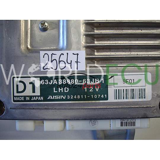 Computador caixa de velocidades automática SUZUKI 63JA 38880-63JB1, 3888063JB1, 324811-10741, 32481110741, 3888063JB