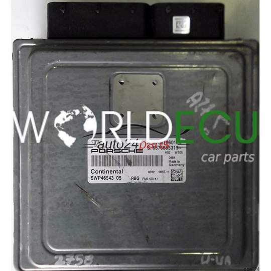 ECU CENTRALITA DE MOTOR PORSCHE 97061860103 6576665313 CONTINENTAL 5WP46543 05 5WP4654305