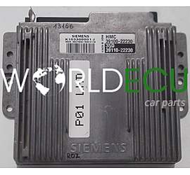 CENTRALINA DO MOTORE  HYUNDAI EXCEL K103300001 J, K103300001J, 39100-22230, 3910022230