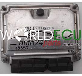 ECU ENGINE CONTROLLER AUDI BOSCH 0 261 201 201, 0261201201, 8N0 906 018 DA, 8N0906018DA