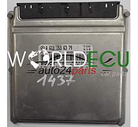 ECU CENTRALITA DE MOTOR MERCEDES SPRINTER 2.2 220 CDI A6111536379, A 611 153 63 79, 6111536379, BOSCH 0281010617, 0 281 010 617