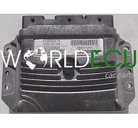 CALCULATEUR MOTEUR RENAULT MEGANE SCENIC SAGEM 21584029-7A, 215840297A, 8200283924, 8200242405