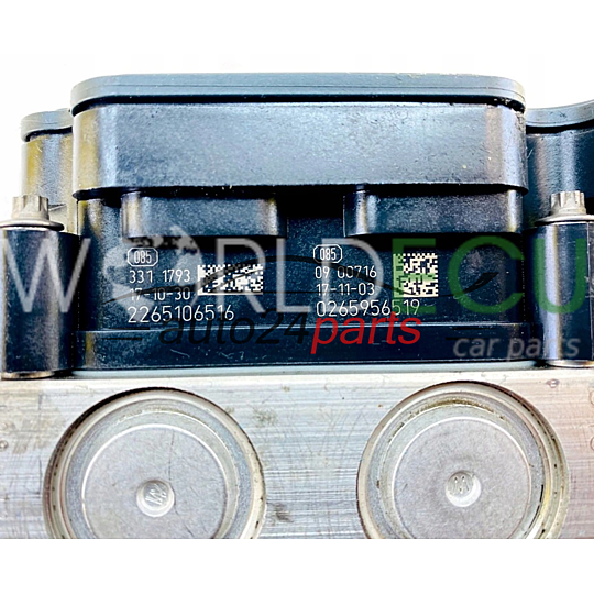 НАСОС Y БЛОК УПРАВЛЕНИЯ АБС FIAT DUCATO BOXER JUMPER 52065547, 0265257711, 0265956519