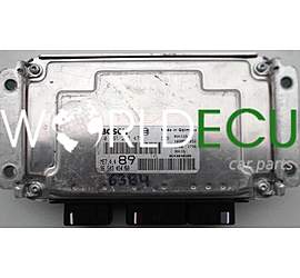 ECU ENGINE CONTROLLER CITROEN BERLINGO 1.6 BOSCH 0 261 207 475, 0261207475, 1039S01852, 9643840500, 96 503 454 80, 9650345480, ME7. 4.4 89, ME744