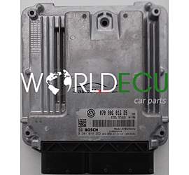 CENTRALINA MOTORE VW VOLKSWAGEN T5 2.5 TDI 070906016DS, 070 906 016 DS, BOSCH 0281014252, 0 281 014 252, DIESEL EDC16U31 1585 1039S23744