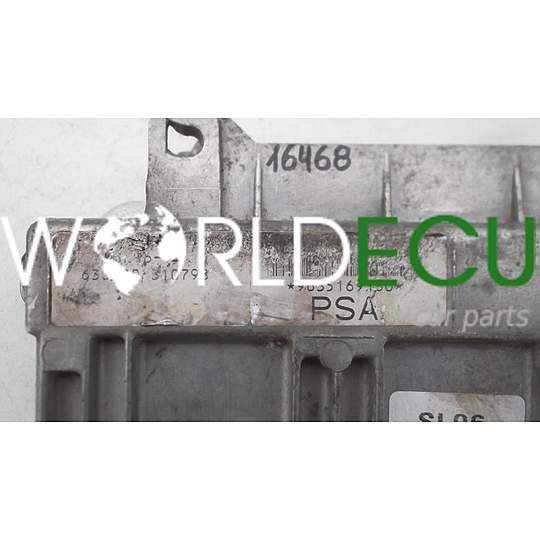 CENTRALINA MOTORE CITROEN PEUGEOT 1.4 SAGEM 21653716-2, 216537162, 9635169580