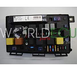 SCATOLA-DEI-FUSIBILI-RELÈ-FUSIBILE-SCATOLA-BSI OPEL ASTRA H ZAFIRA B GM 13 268 301 LK, 13268301 LK, HELLA 5DK 009 464-40, 5DK009464-40, 5DK00946440