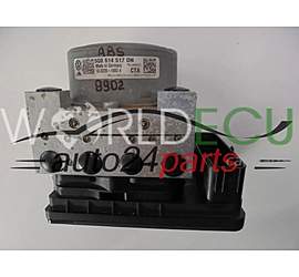 POMPE HYDRAULIQUE ET CALCULATEUR d'ABS VOLKSWAGEN 5Q0614517DN