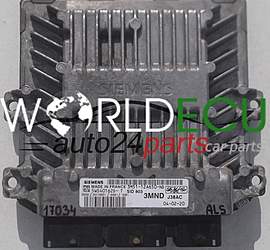 MOTORSTEUERGERÄT ECU STEUERGERAT FORD FOCUS C-MAX 2.0 TDCI SIEMENS 5WS40162D-T, 5WS40162DT, FoMoCo 3M51-12A650-ND, 3M5112A650ND