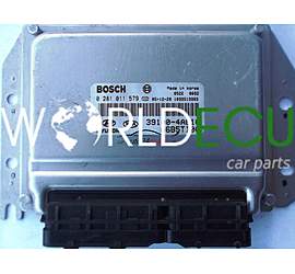 ECU ENGINE CONTROLLER KIA SORENTO 2.5 CRDI BOSCH 0281011579, 0 281 011 579, 391004A810, 39100-4A810