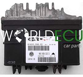 ECU ENGINE CONTROLLER VW VOLKSWAGEN POLO, SEAT CORDOBA 1.6, IAW1AV.V6, IAW1AVV6, 6K0 906 030 D, 6K0906030D, 61600.398.02, 6160039802